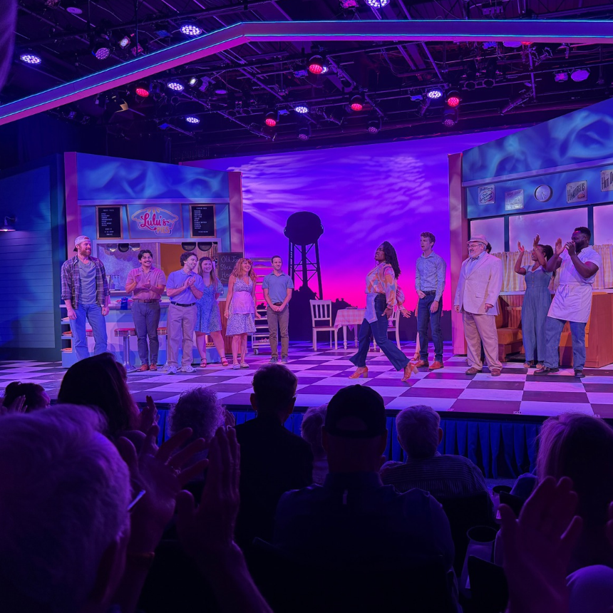 Saugatuck Center for the Arts performance that Somersault ran all digital support for.