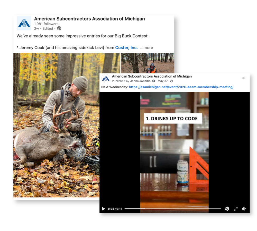 Just for fun and engaging content social media content somersault created for a client.